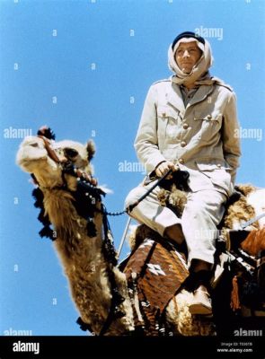 ¿Qué pasa con un viaje épico a través del desierto con un toque de misterio psicológico? La película Lawrence of Arabia protagonizada por Peter O’Toole!